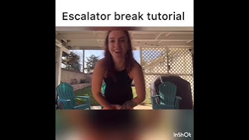 Escalator break tutorial