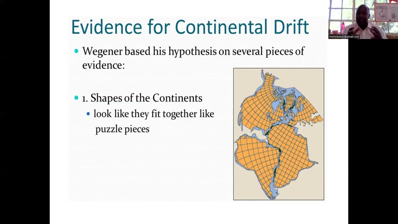 Continental Drift Evidence 1