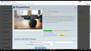 1 Click Wordpress Intranet Install With Dreamhost