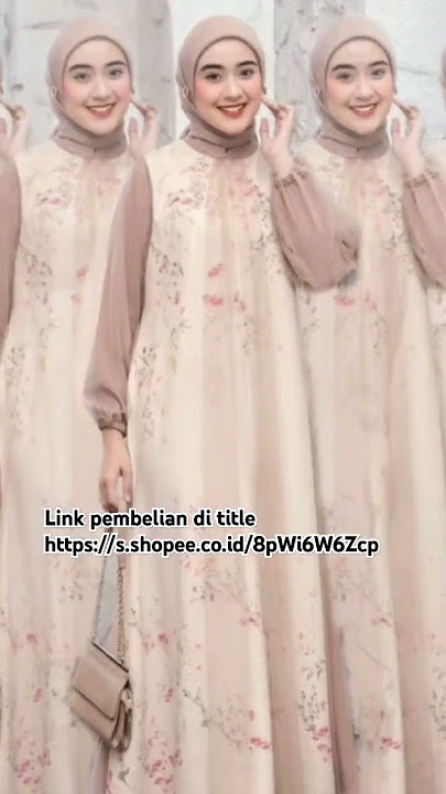 Elila Maxy Gamis by Ventedaily https://s.shopee.co.id/8pWi6W6Zcp #shopee #gamislebaran #shorts