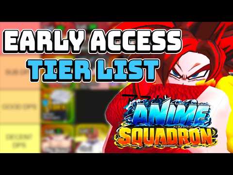The Best Tier List For Anime Squadron video thumbnail