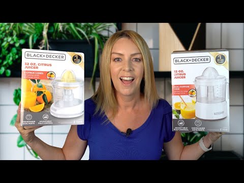 Black Decker Citrus Juicers review: what's the difference, how to choose?