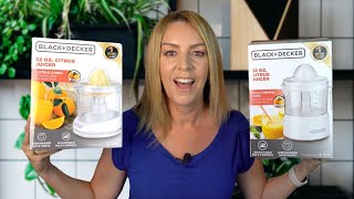 Black Decker Citrus Juicers review: what's the difference, how to choose?