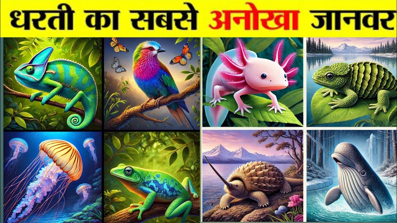 World’s Most Beautiful and Unique Animals | Rare Creatures You Won’t Believe Exist