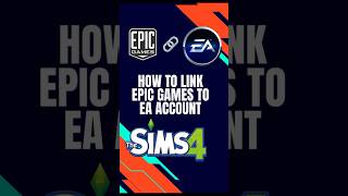 How to Link Epic games to EA APP in 30 seconds #shorts #thesims4 screenshot 5