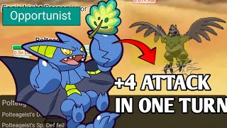 MIRROR HERB + OPPORTUNIST GLISCOR GETS +4 ATTACK IN ONE TURN