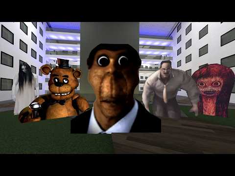 Obunga, Freddy Fazbear, Senator Armstrong, Tomino And Kayako Saeki Nextbot Gmod