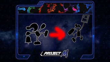 Mr  Game and Watch 3d mod  Project M