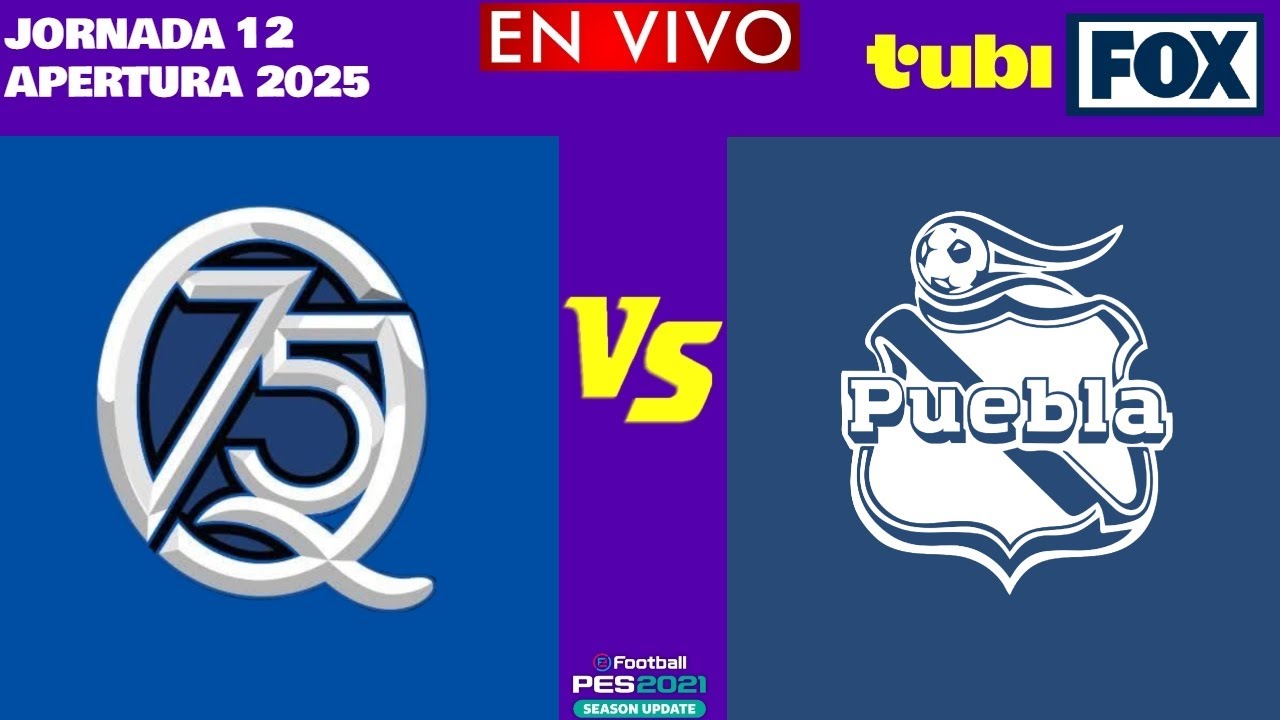 Querétaro vs Puebla EN VIVO | Jornada 12 Liga MX Apertura 2025 - YouTube