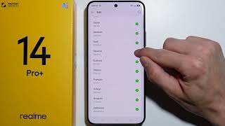 Realme 14 Pro Plus: How to Change Language?