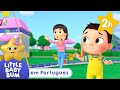 Eu Peguei um Peixe Vivo! 🎣🐟✨ | Little Baby Bum | Moonbug Kids | Músicas Infantis em Português
