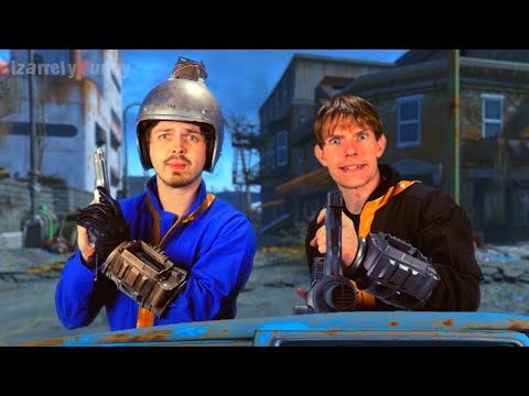 Video Game Flaws - Fallout 4 (Live Action Parody)
