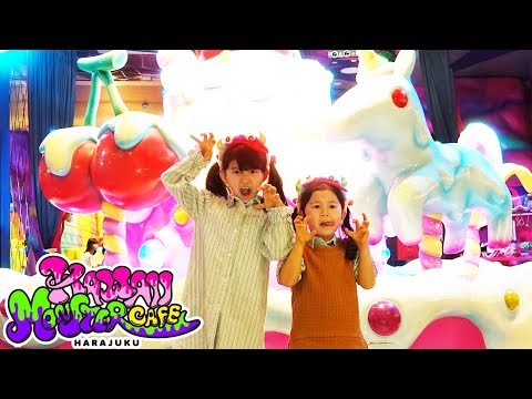 原宿♡カワイイモンスターカフェに参上♪まーちゃん舞台上でダンス披露ｗhimawari-CH