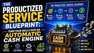 The Productized Service Blueprint: Turn Your Skills Into an Automatic Cash Engine