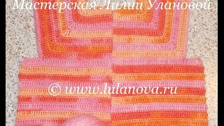Кофта на реглане - вязание крючком - Crochet jacket with raglan Кофта на реглане - вязание крючком - Crochet jacket with raglan