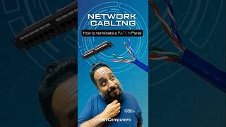 Networking Tips How To Punch Down A Cat6 Cable To A Patch Panel