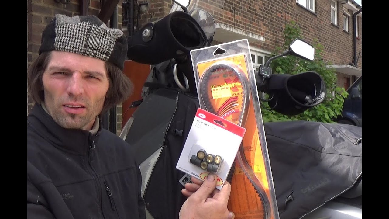 How to change drive belt for Yamaha Xmax.