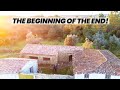 After 100 years, this abandoned stone house has floor! TIMELAPSE Start to finish