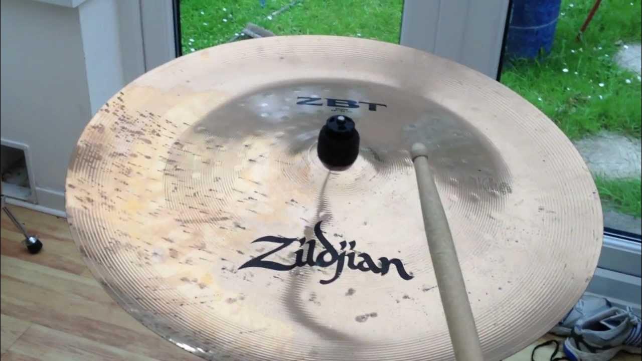 Zildjian ZBT 18" China Cymbal For Sale YouTube