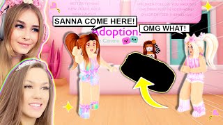 Adopting OUR NEW BABIES in Club Roblox with IAMSANNA (Roblox Roleplay)