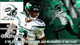 The Jets' Win Streak Now Rests On Zach Wilson's Shoulders I Oklahoma Drill Podcast