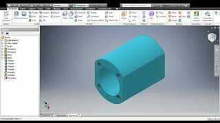 Cara Membuat Housing Press di Aplikasi Autodesk Inventor