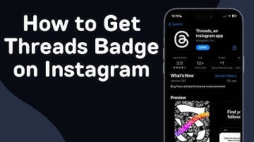 How to Get Threads Badge on Instagram (Full Guide)