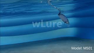 501 wLure Swimming Action Test 2019