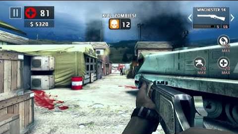 Dead Trigger 2 - Minigun Winchester 94 Hammer LV10