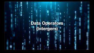 Python Operators: Part 1(Integers)