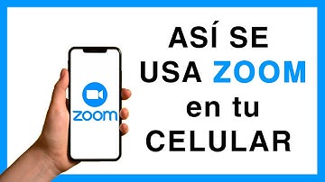 Como USAR ZOOM desde mi CELULAR