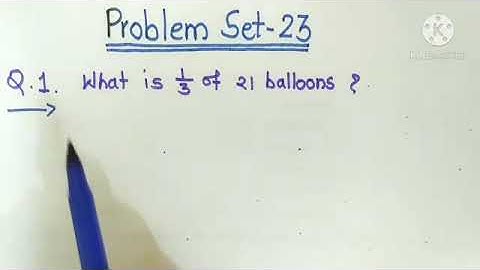5th Maths  problem set 23