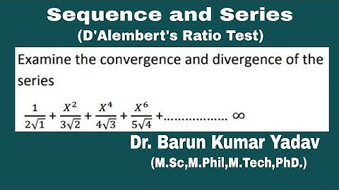 Sequence and series|D