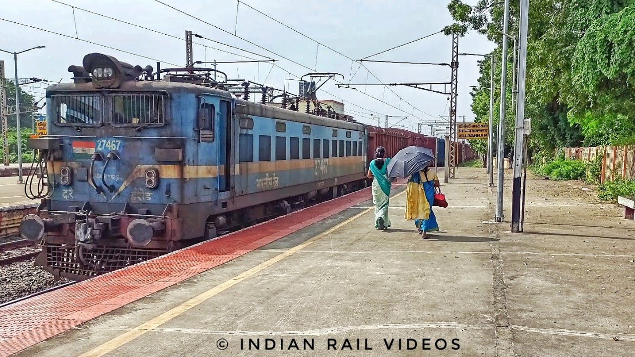 ERODE WAG7 CAUVERY | GOODS TRAIN | INDIAN RAILWAYS |