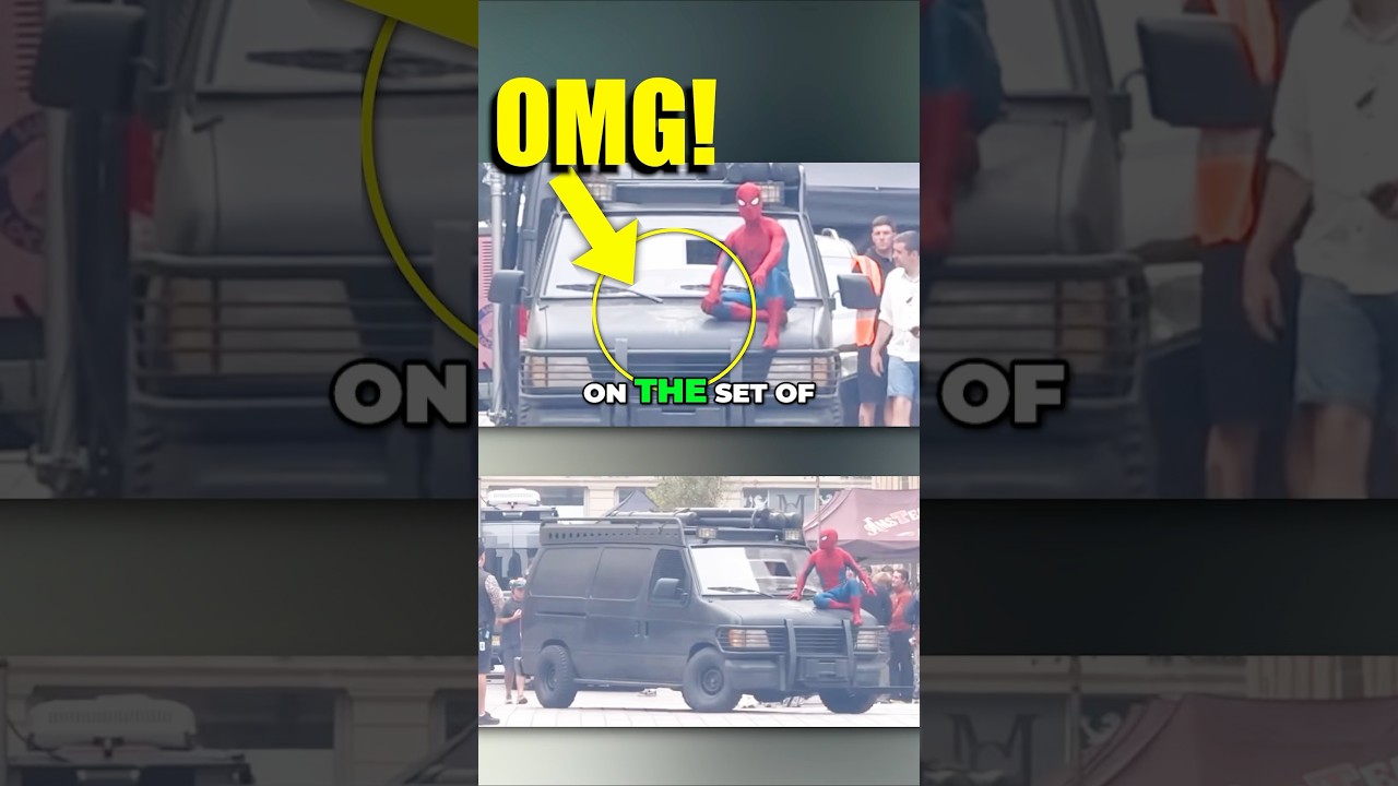 NEW LOOK AT SPIDER-MAN BRAND NEW DAY: THE PUNISHER VAN ON SET?! 😱