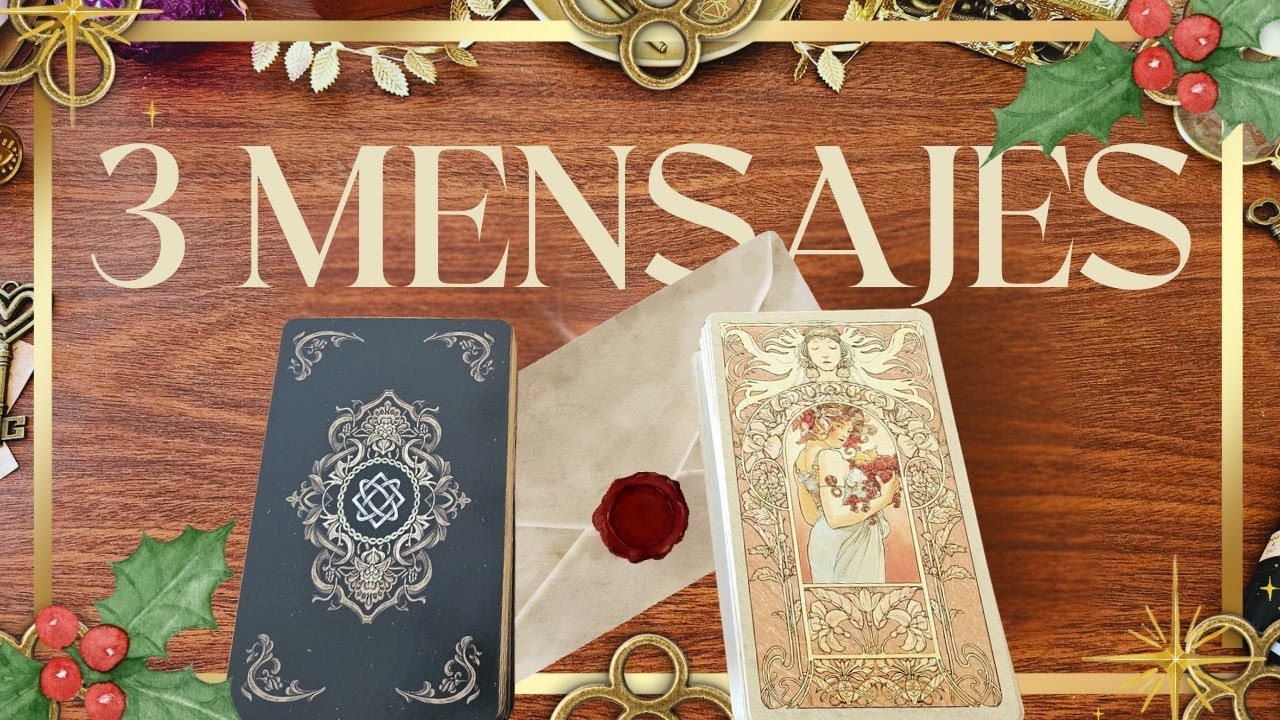 💙📲📬3 MENSAJES PARA TI DE ESA PERSONA📬📲💙 TAROT INTERACTIVO AMOR - YouTube