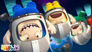 oddbods trash in space new full episode funny cartoons for kids