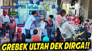 Ditdim Hanin Cosplay Spiderman Surprisely Attends Her Childs Birthday omirulexplor