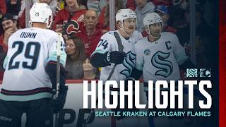 Seattle Kraken at Calgary Flames | 10/1 Game Highlights screenshot 2