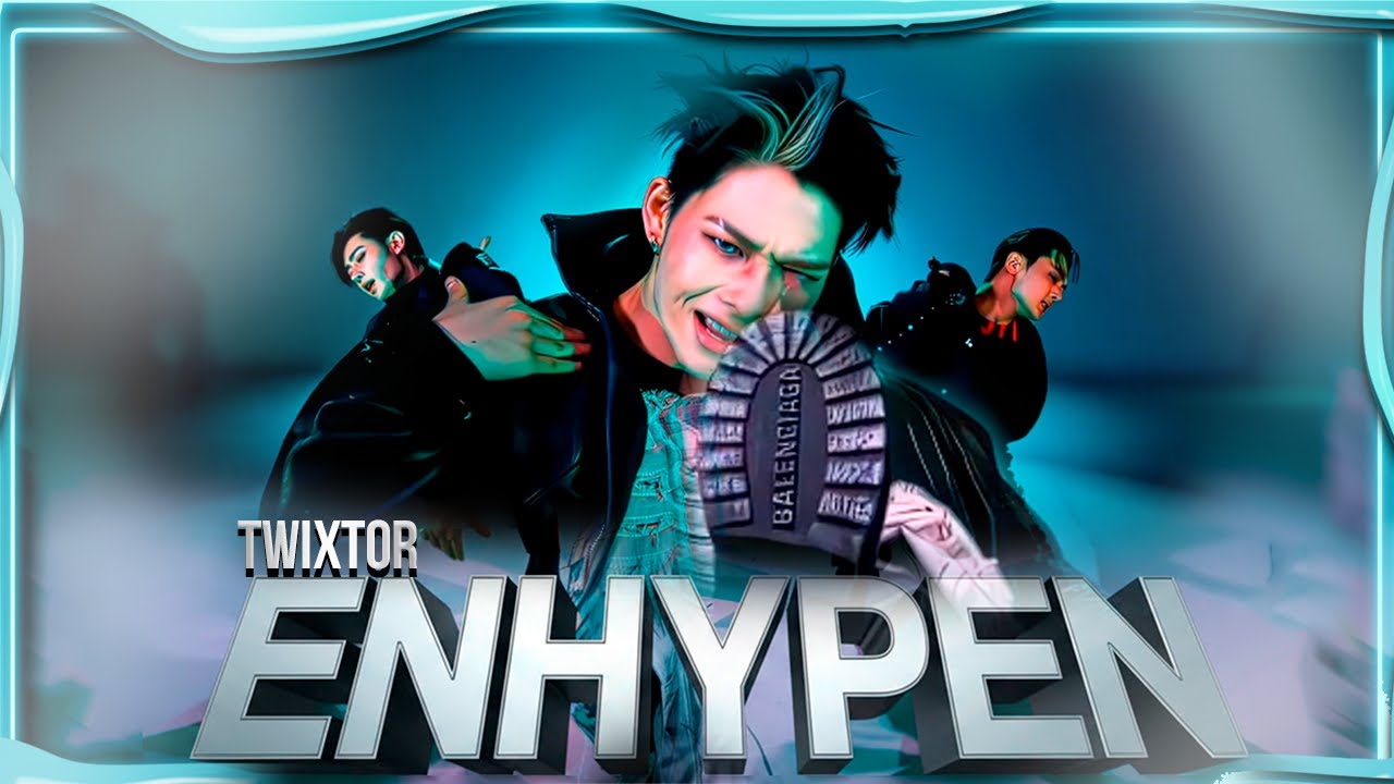 TWIXTOR CLIPS 4K ENHYPEN Knife' STUDIO CHOOM