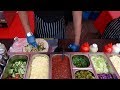 Mexican Street Food: Buying A Massive Vegetarian Wrap from "Cantina El Burrito" in Reading Market.