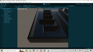 first basic 3d Rolling ball learn with unity