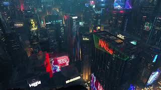 Cyberpunk 2077 Theme Live Wallpaper City SFX ASMR HD