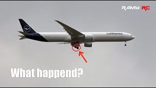 What happened at the maiden flight of my Boeing 777-9X RC airliner