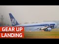 Gear Up Landing | LOT 16 lands without landing gear