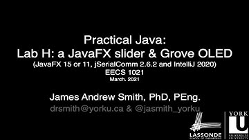 Practical Java + Arduino: A Java slider driving an OLED on a Grove Board