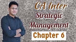 CA Inter Ch 6 Strategic Management