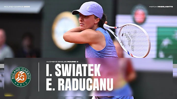 Highlights Swiatek vs Raducanu Round 2 | Roland-Garros 2025