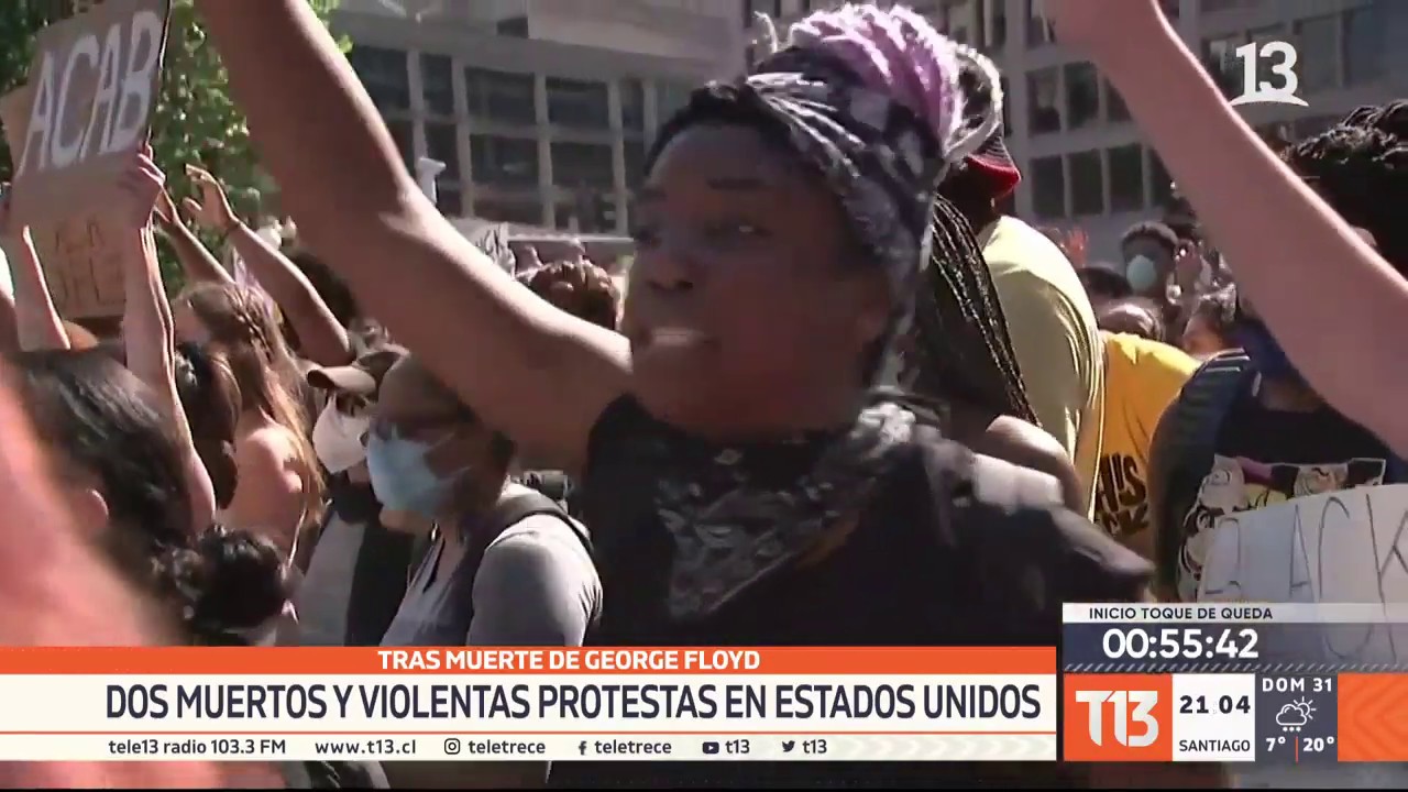 Protestas en EE.UU. por la muerte del afroamericano George Floyd - YouTube