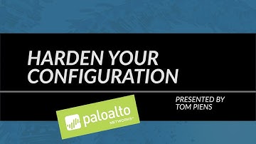 Tutorial: Harden Your Configuration